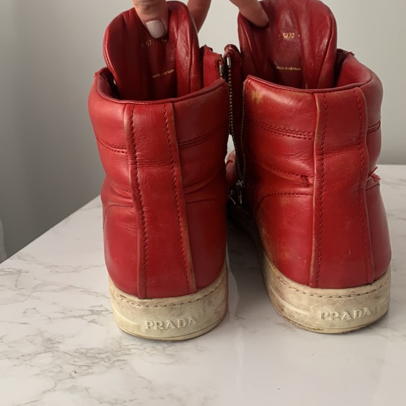 Prada Sneakers (Worn) - Picture 3 of 7